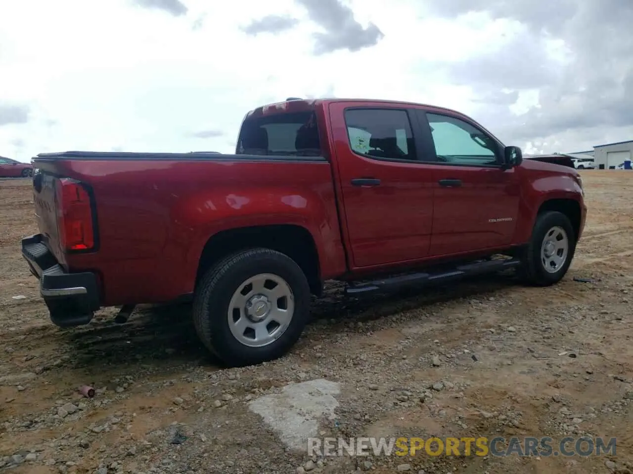 3 Photograph of a damaged car 1GCGSBEA9M1293385 CHEVROLET COLORADO 2021