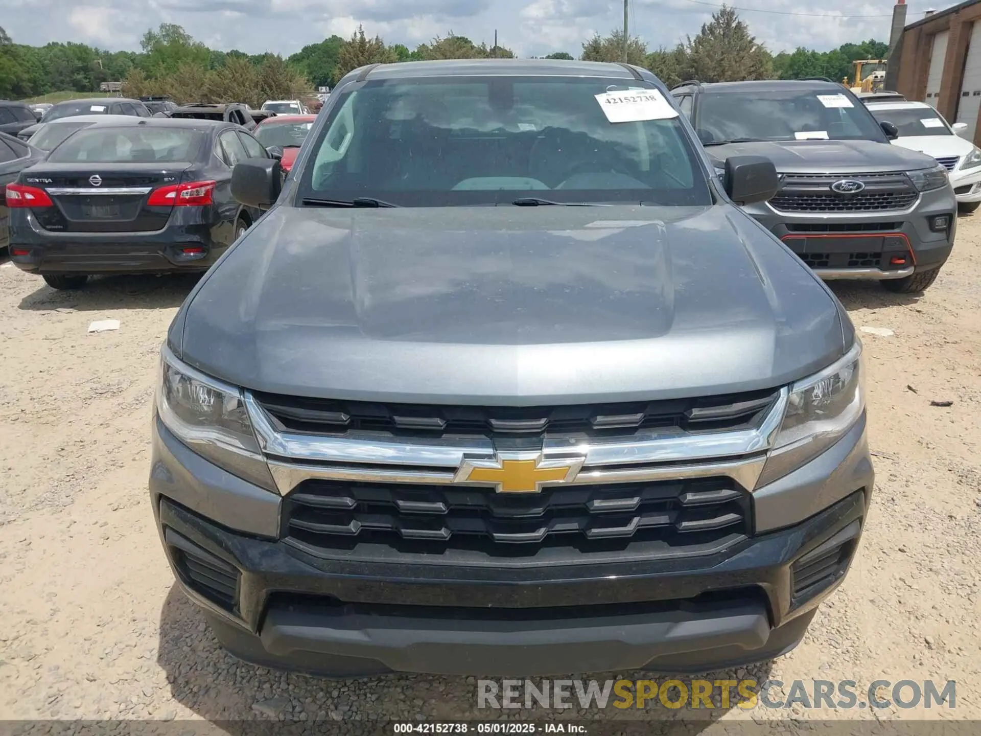 12 Photograph of a damaged car 1GCGSBEN5M1187079 CHEVROLET COLORADO 2021