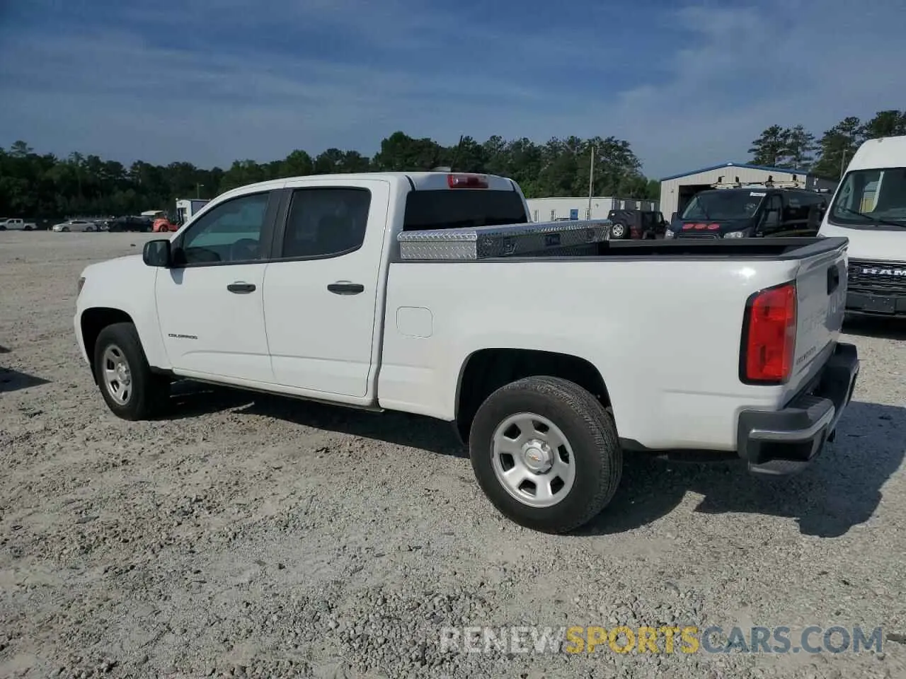 2 Photograph of a damaged car 1GCGSBEN5M1279342 CHEVROLET COLORADO 2021