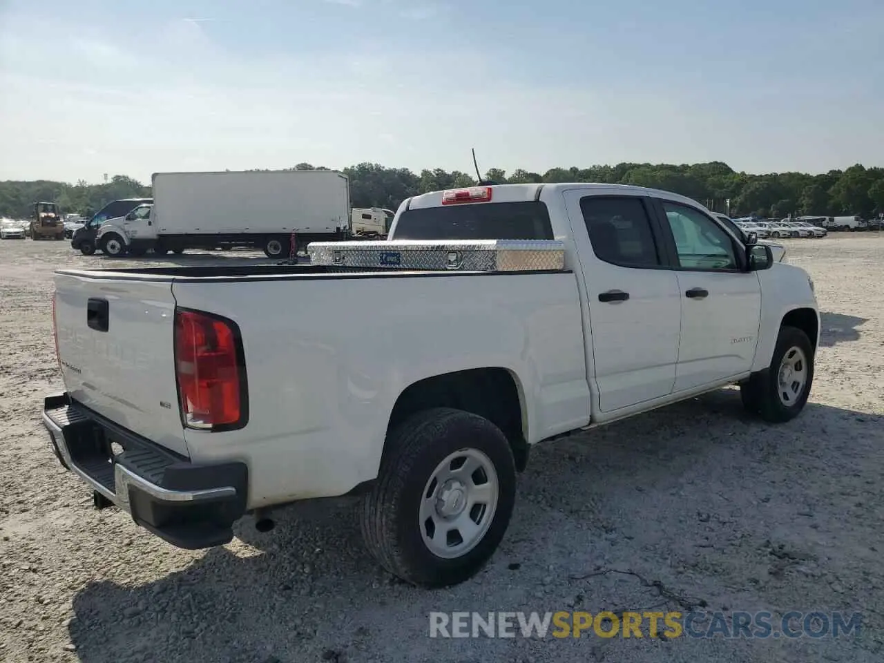 3 Photograph of a damaged car 1GCGSBEN5M1279342 CHEVROLET COLORADO 2021
