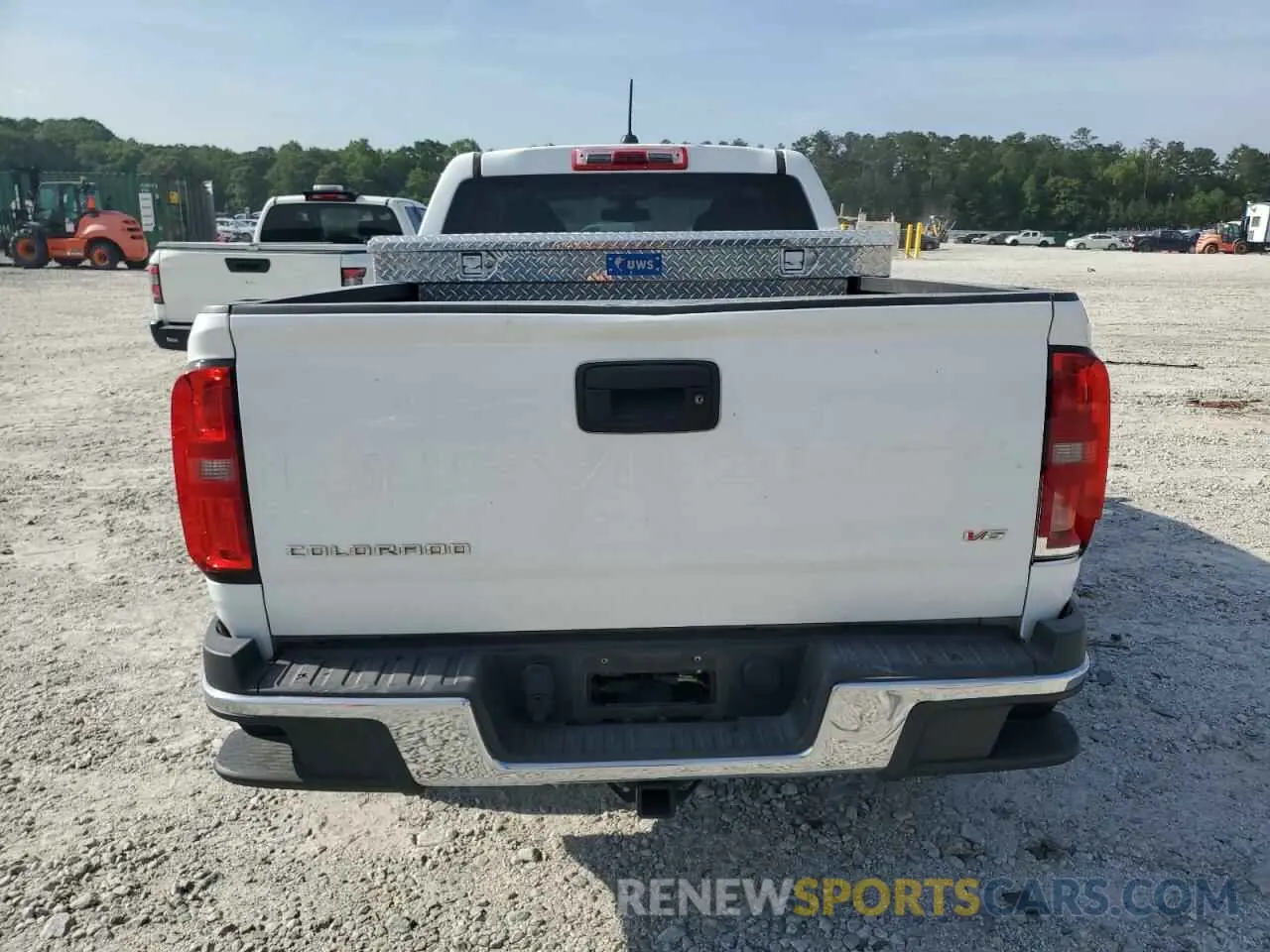 6 Photograph of a damaged car 1GCGSBEN5M1279342 CHEVROLET COLORADO 2021