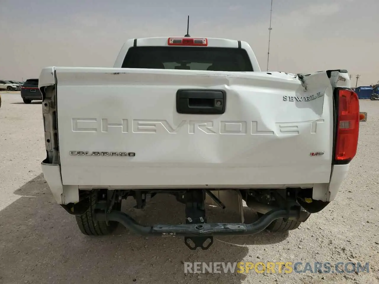 6 Photograph of a damaged car 1GCGSBEN6M1187687 CHEVROLET COLORADO 2021