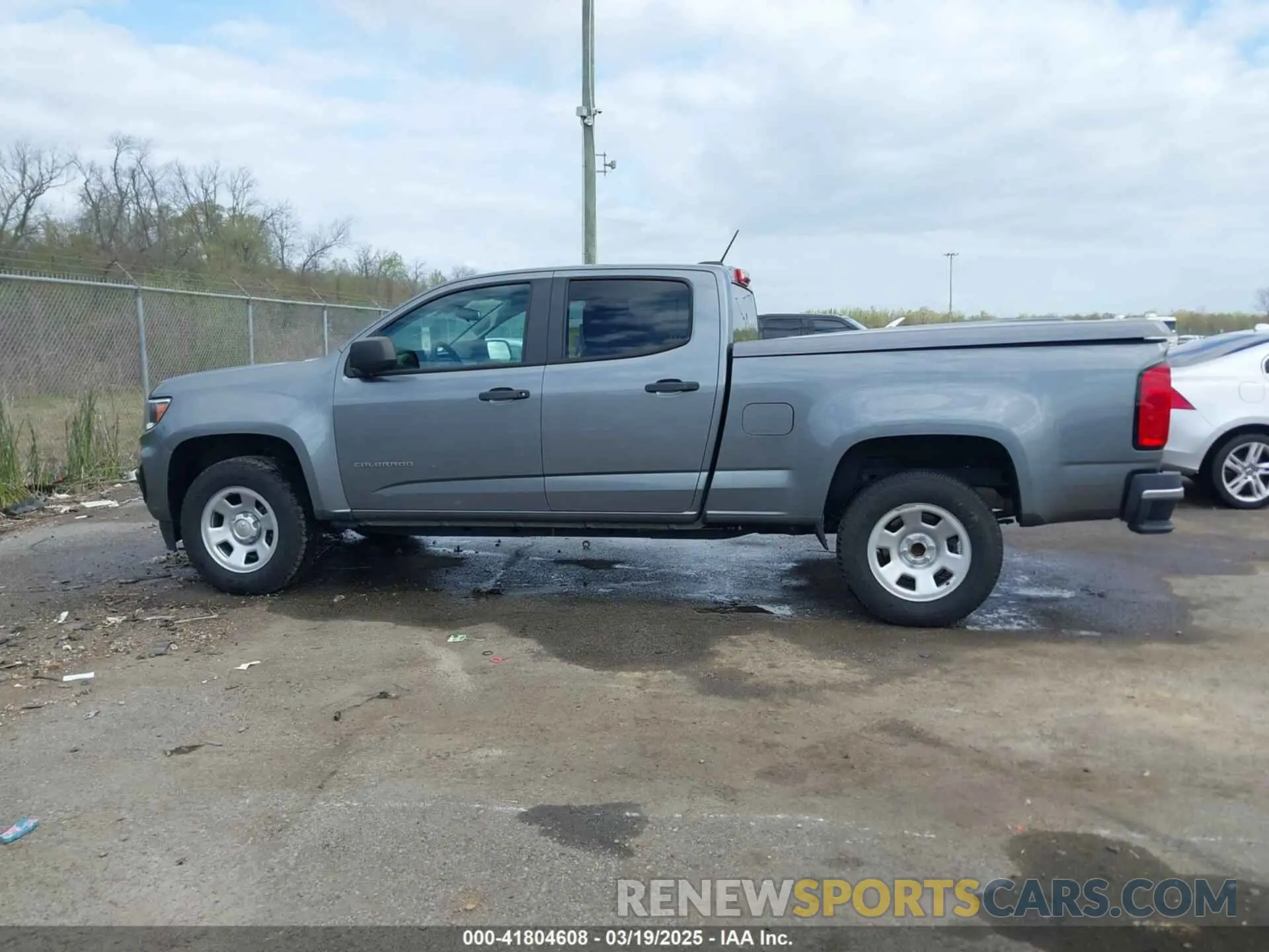 14 Photograph of a damaged car 1GCGSBEN7M1181283 CHEVROLET COLORADO 2021