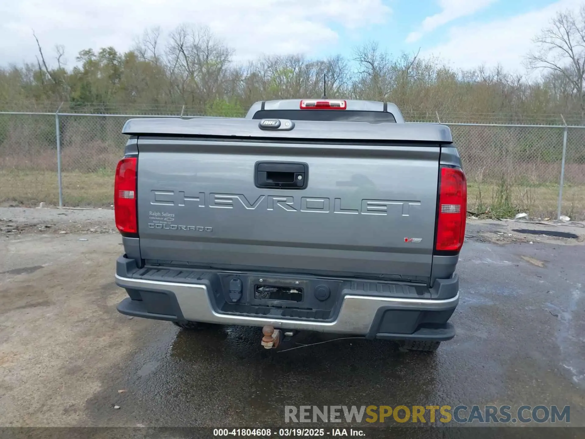 16 Photograph of a damaged car 1GCGSBEN7M1181283 CHEVROLET COLORADO 2021