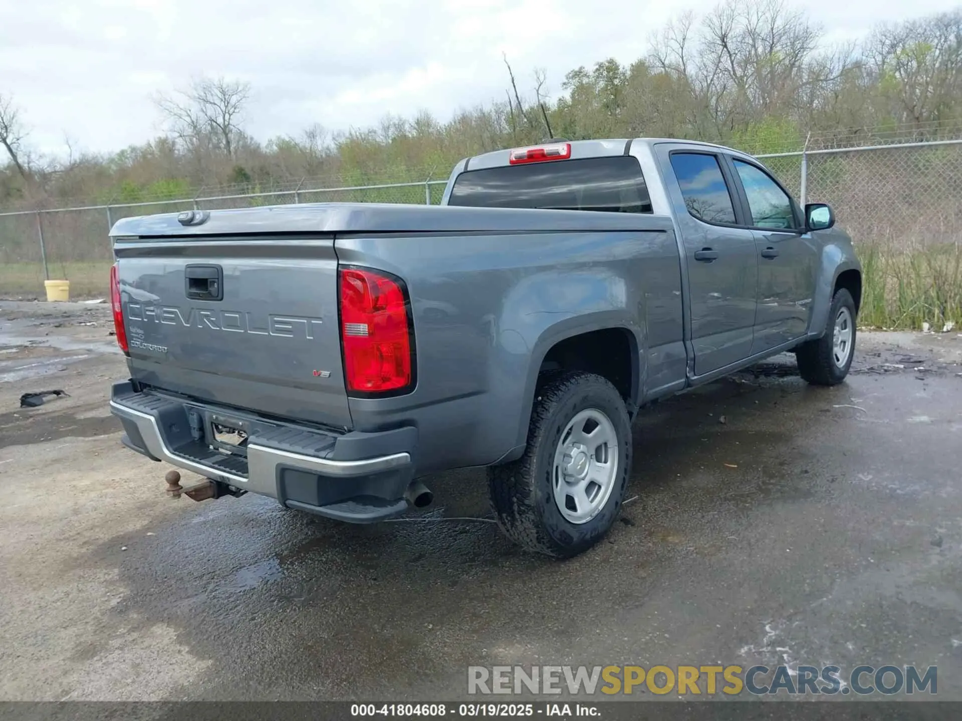 4 Photograph of a damaged car 1GCGSBEN7M1181283 CHEVROLET COLORADO 2021
