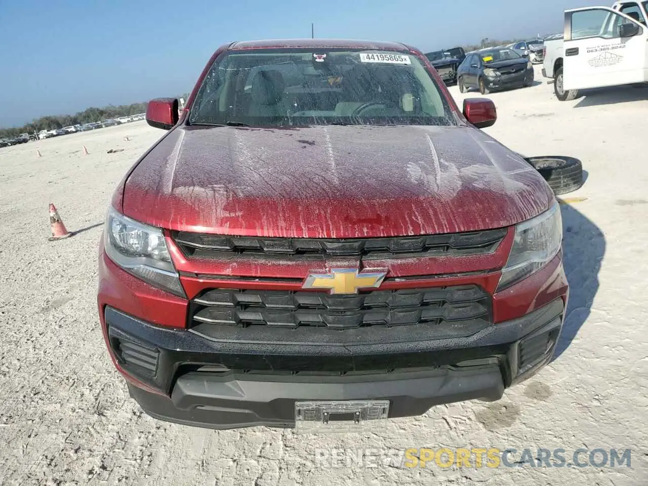 5 Photograph of a damaged car 1GCGSBEN7M1188184 CHEVROLET COLORADO 2021