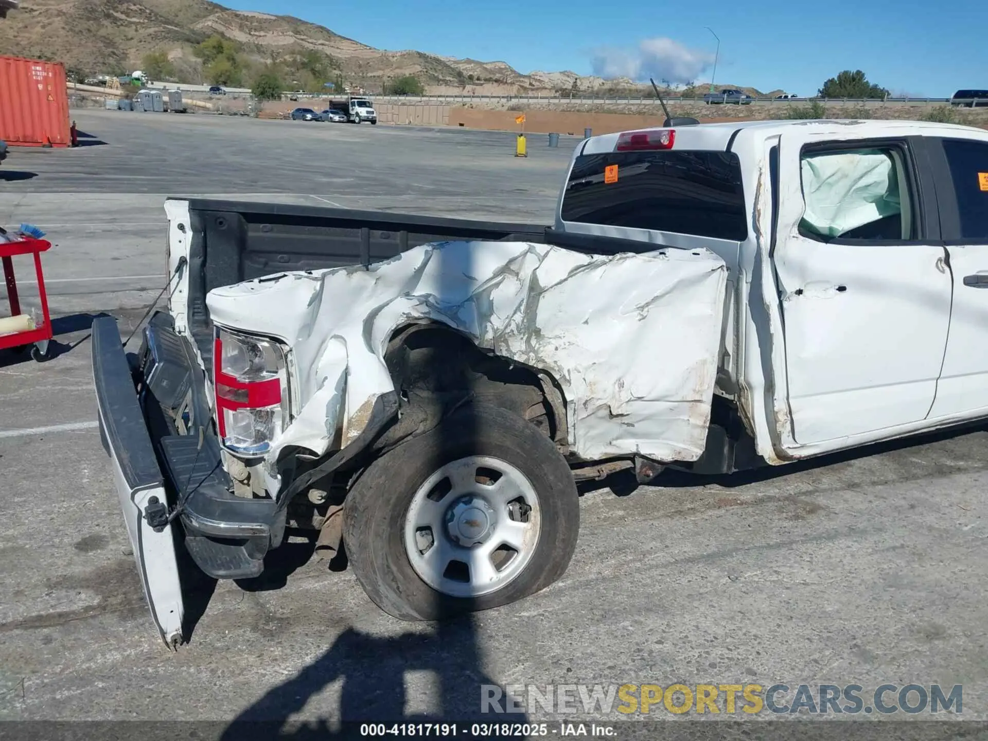 13 Photograph of a damaged car 1GCGSBEN9M1172245 CHEVROLET COLORADO 2021