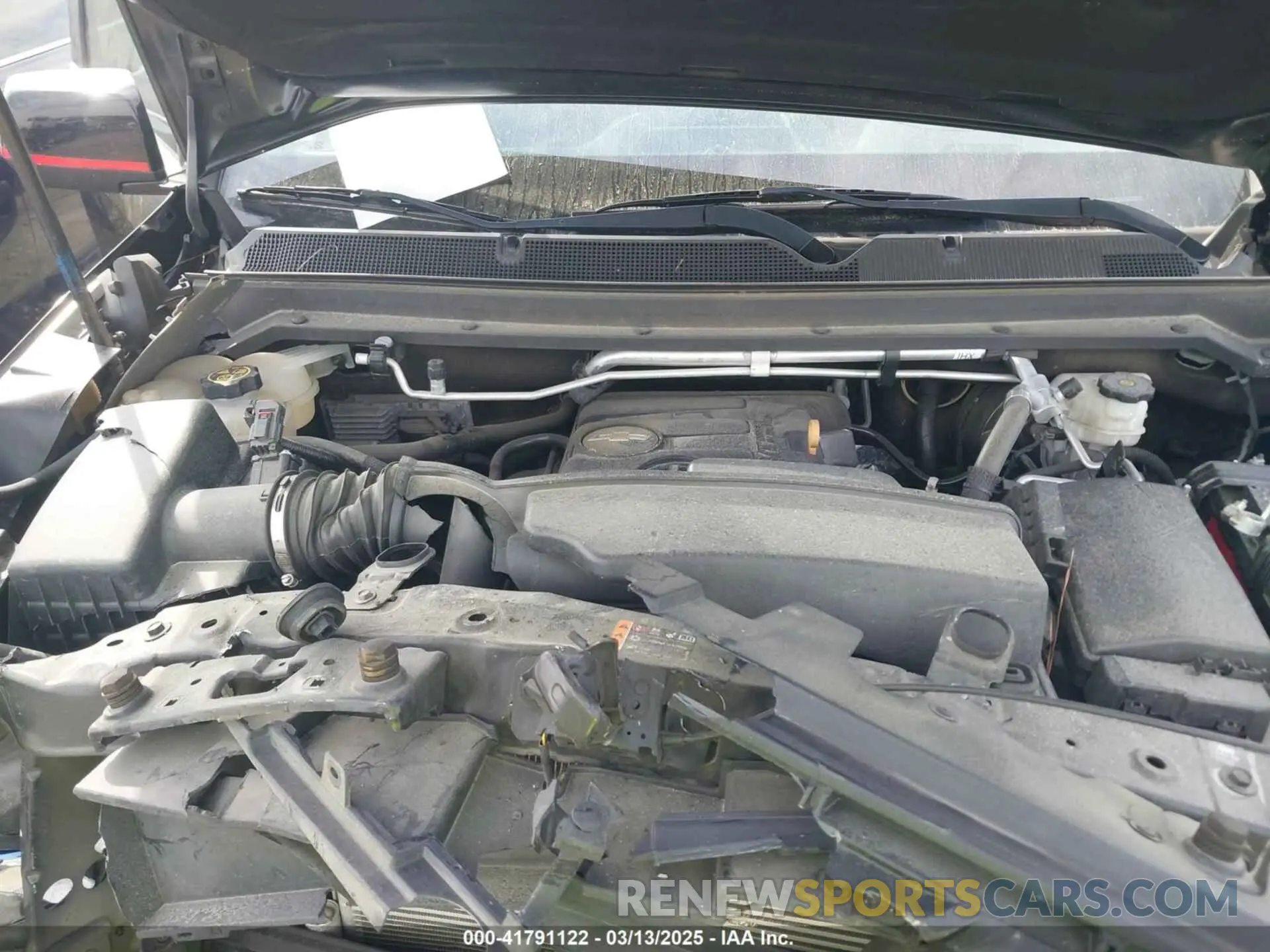 10 Photograph of a damaged car 1GCGSCEA6M1283709 CHEVROLET COLORADO 2021