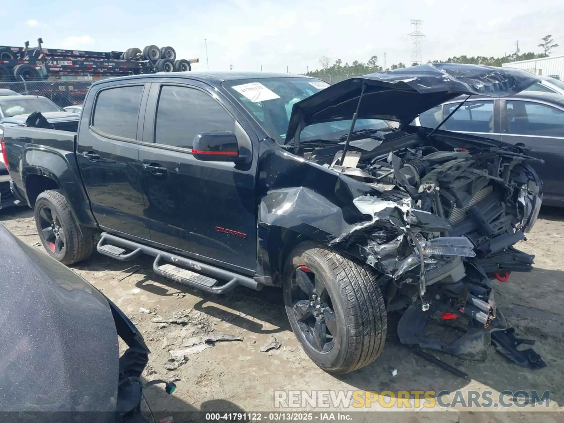 13 Photograph of a damaged car 1GCGSCEA6M1283709 CHEVROLET COLORADO 2021