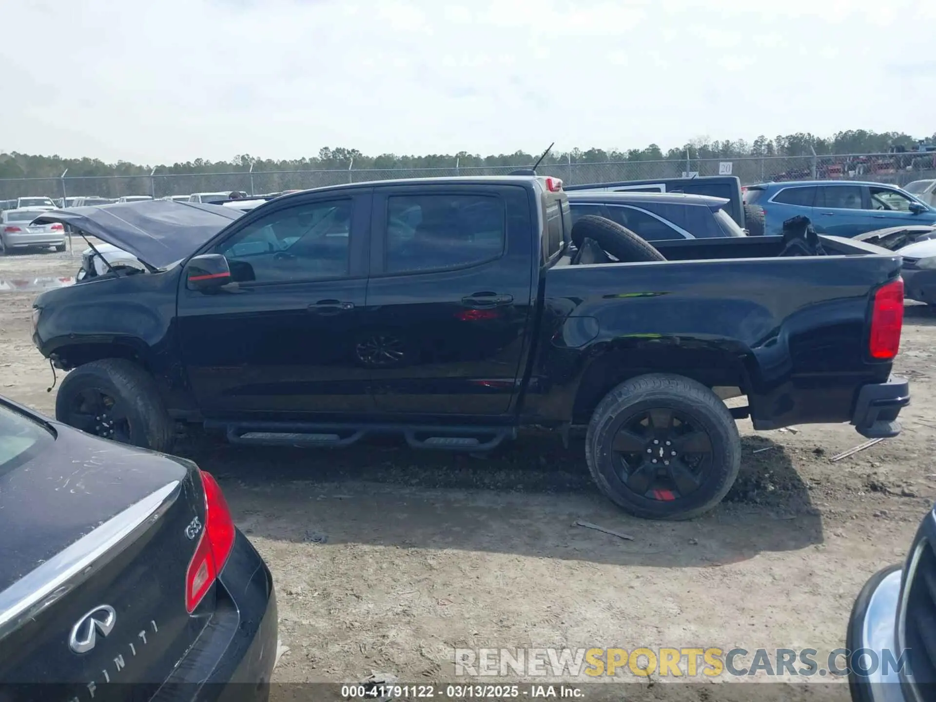 14 Photograph of a damaged car 1GCGSCEA6M1283709 CHEVROLET COLORADO 2021