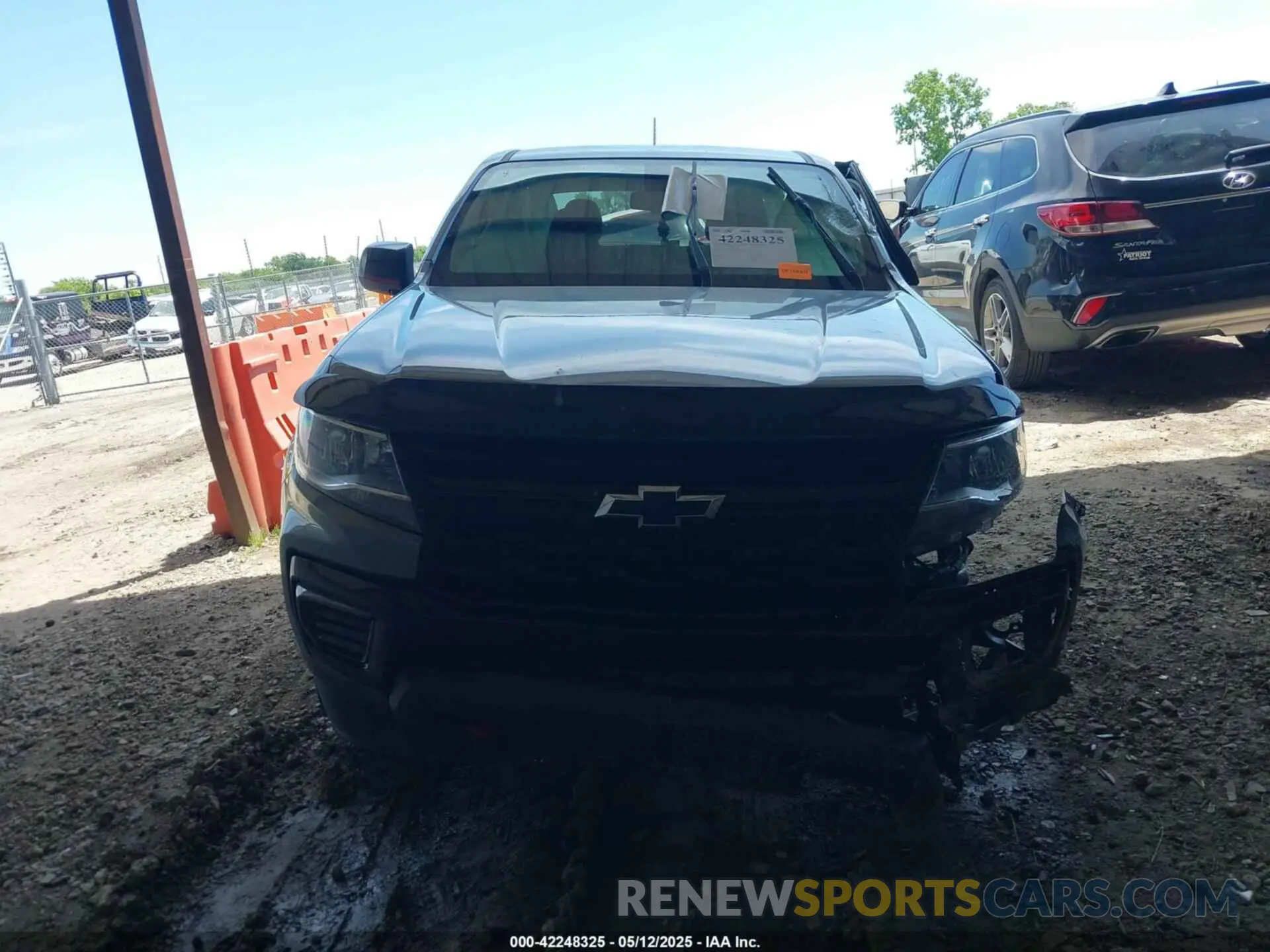 11 Photograph of a damaged car 1GCGSCEAXM1127821 CHEVROLET COLORADO 2021