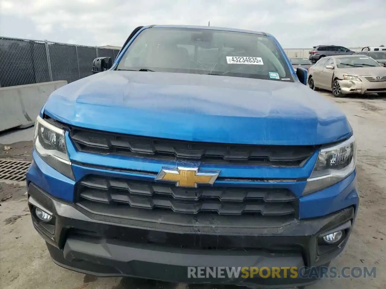 5 Photograph of a damaged car 1GCGSCEN0M1147062 CHEVROLET COLORADO 2021