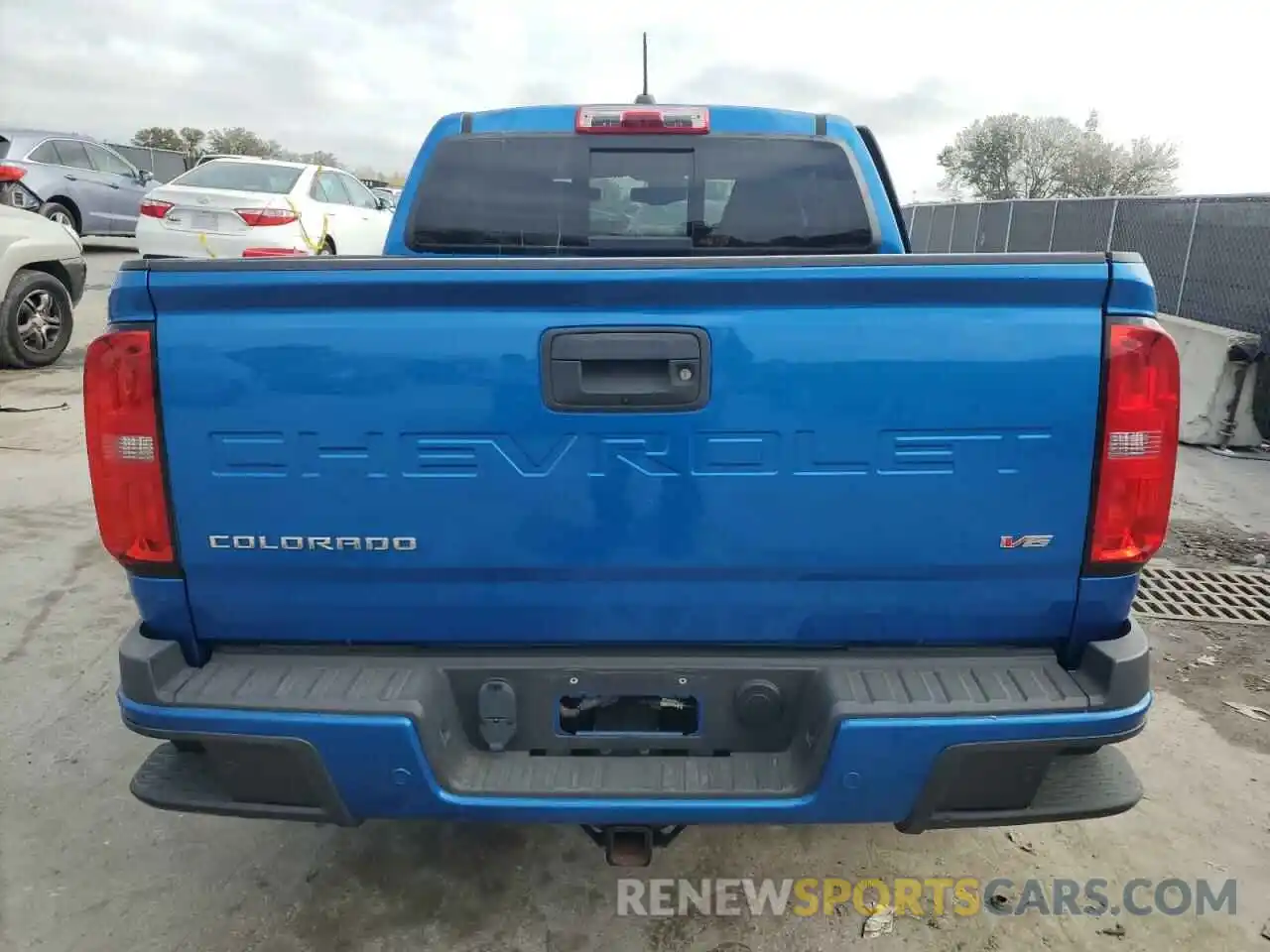 6 Photograph of a damaged car 1GCGSCEN0M1147062 CHEVROLET COLORADO 2021