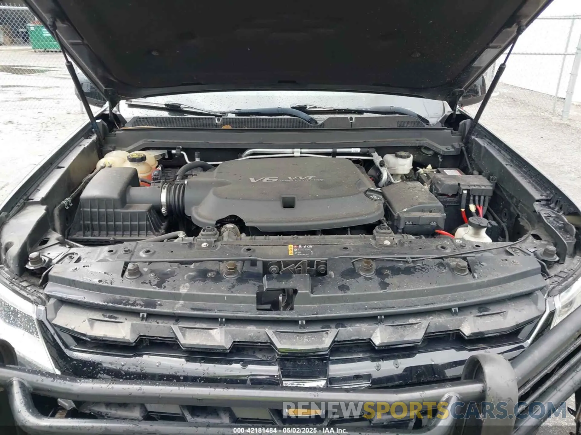 10 Photograph of a damaged car 1GCGSCEN1M1131727 CHEVROLET COLORADO 2021