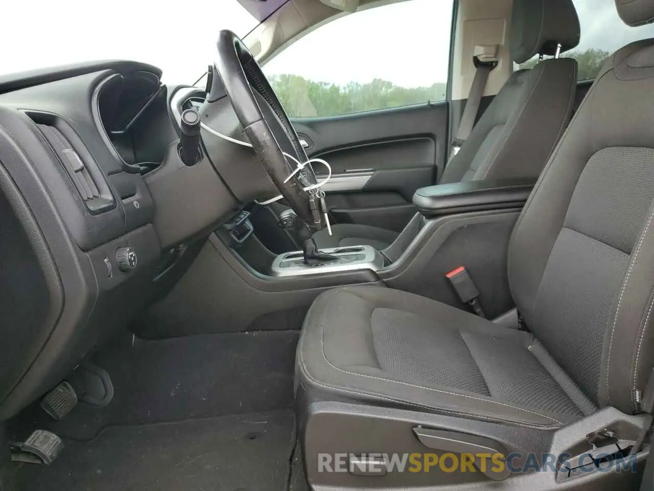 7 Photograph of a damaged car 1GCGSCEN1M1258929 CHEVROLET COLORADO 2021