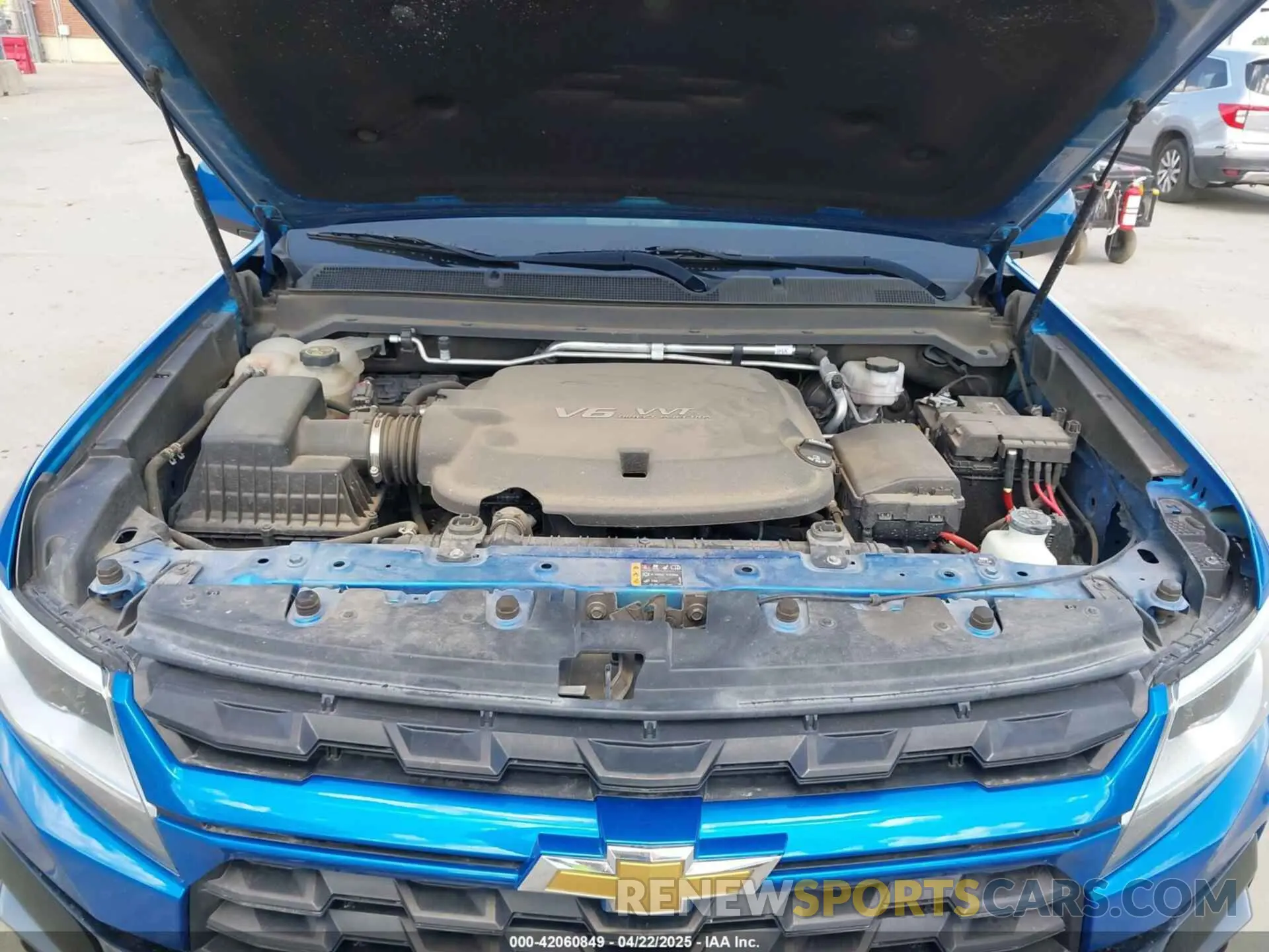 10 Photograph of a damaged car 1GCGSCEN2M1156832 CHEVROLET COLORADO 2021