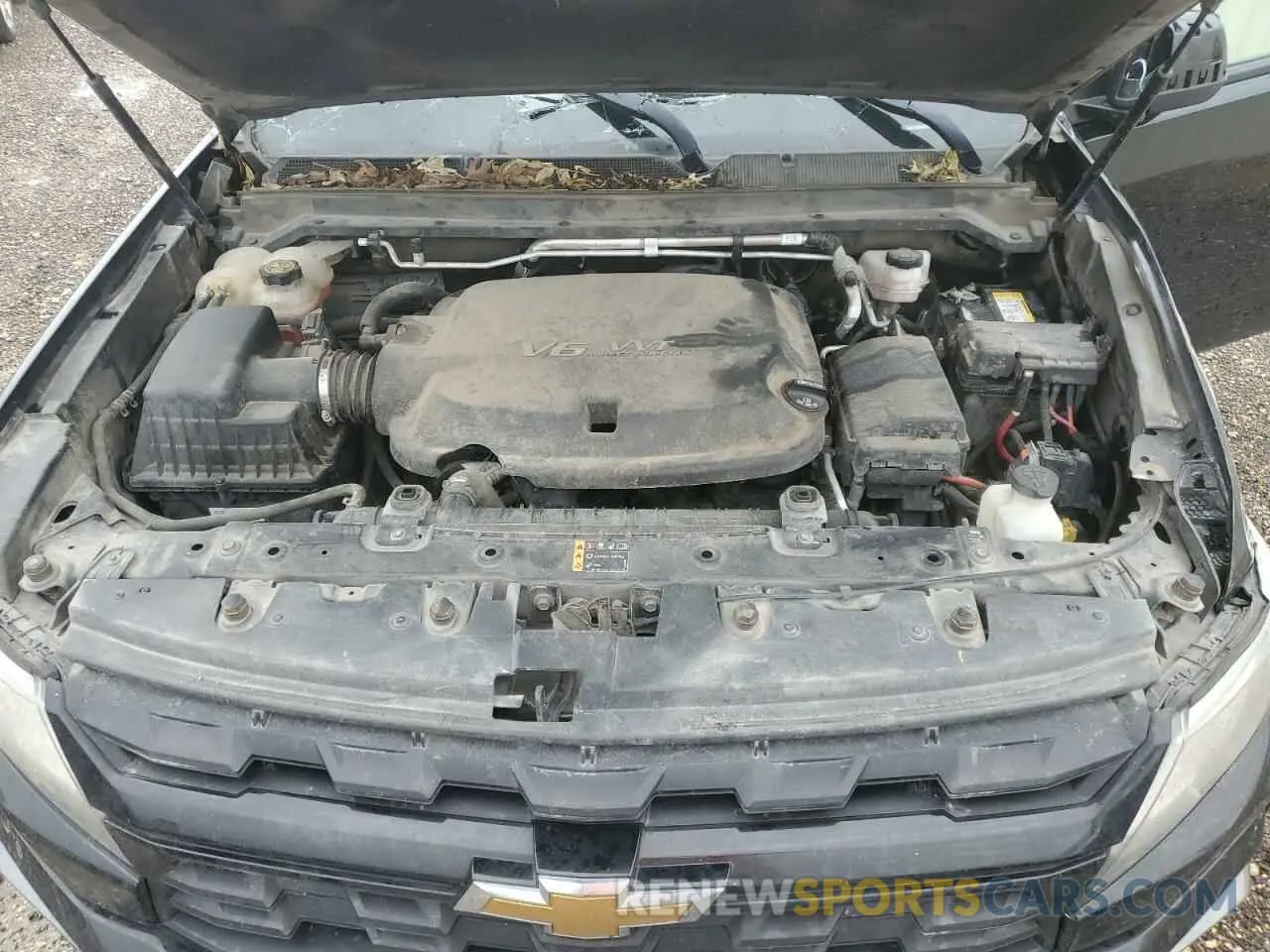 11 Photograph of a damaged car 1GCGSCEN2M1162176 CHEVROLET COLORADO 2021