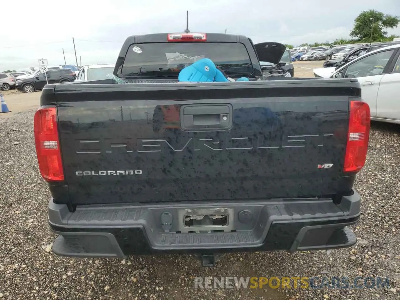 6 Photograph of a damaged car 1GCGSCEN2M1162176 CHEVROLET COLORADO 2021