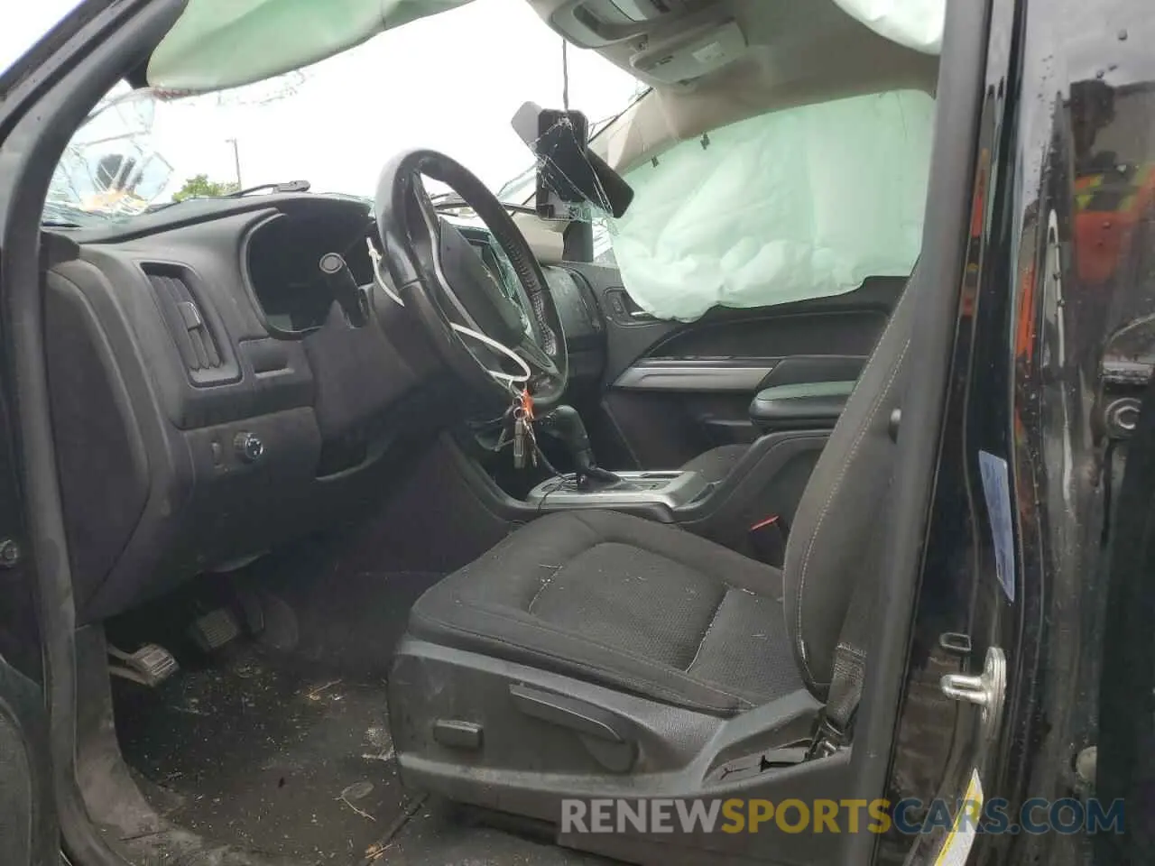 7 Photograph of a damaged car 1GCGSCEN2M1162176 CHEVROLET COLORADO 2021