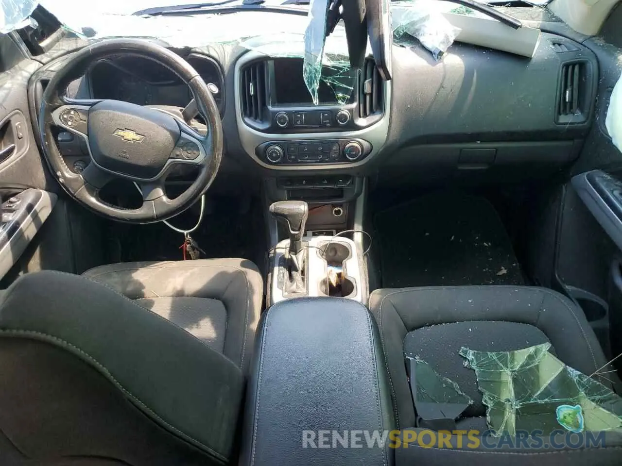 8 Photograph of a damaged car 1GCGSCEN2M1162176 CHEVROLET COLORADO 2021