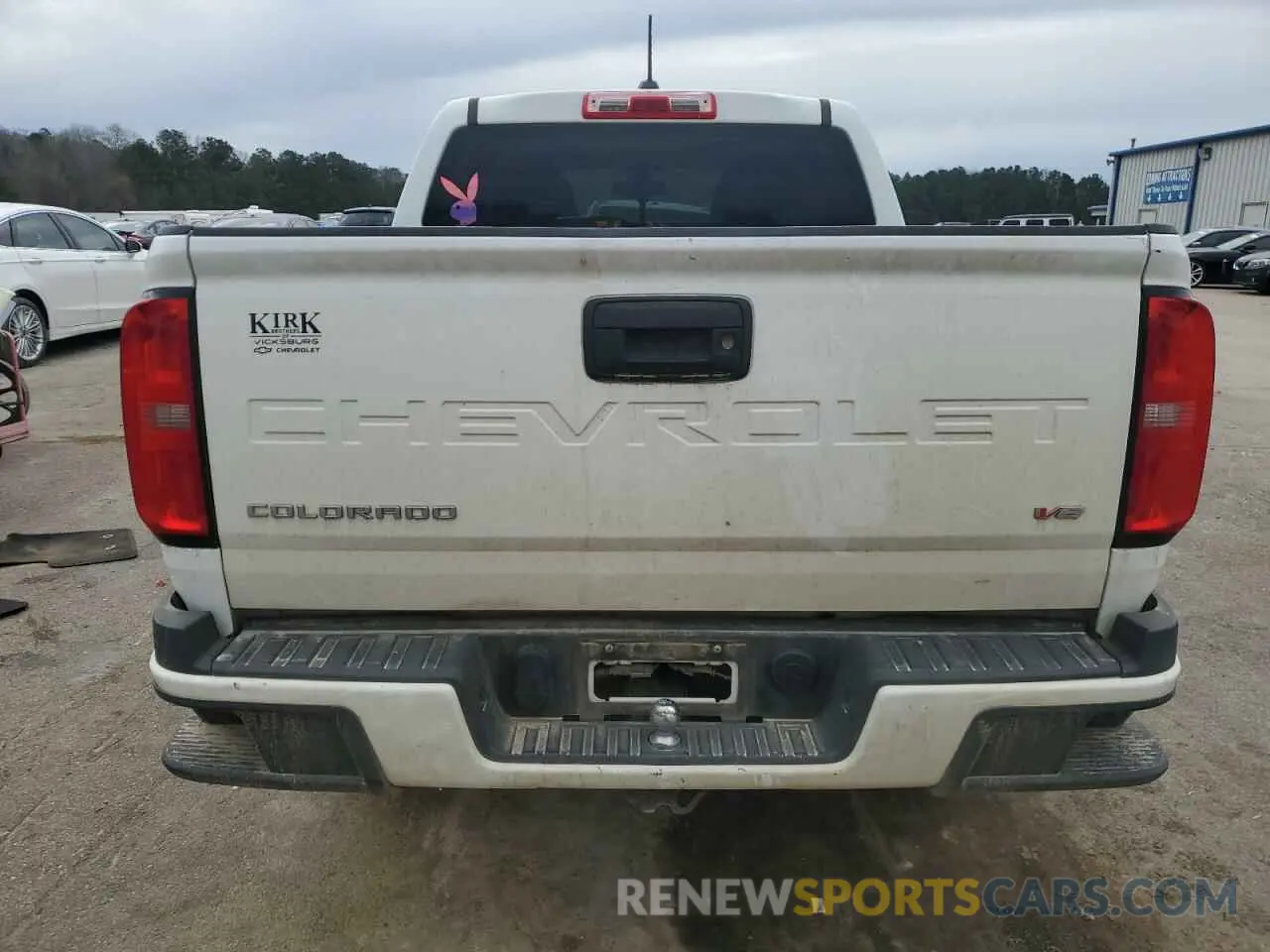 6 Photograph of a damaged car 1GCGSCEN3M1135858 CHEVROLET COLORADO 2021