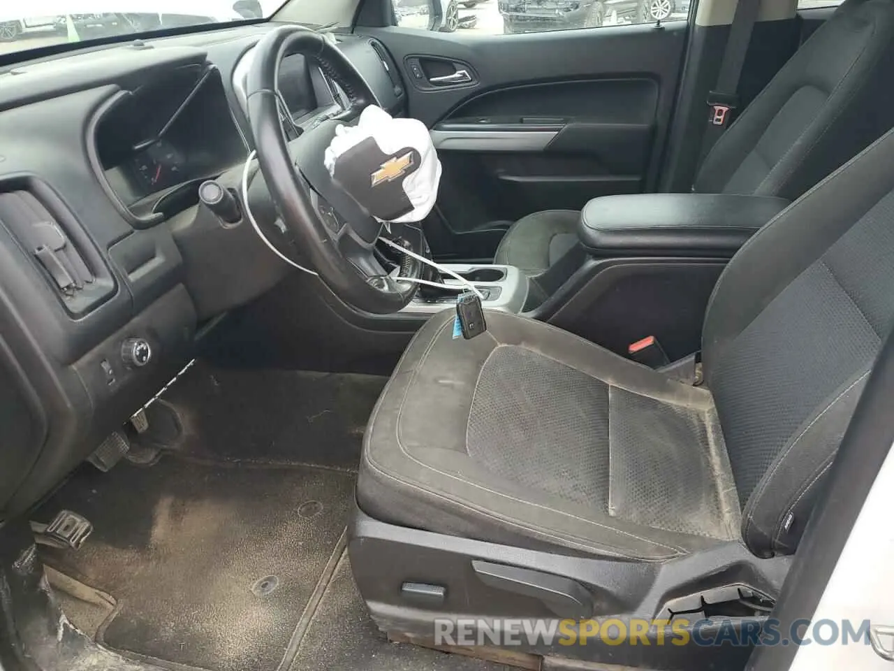 7 Photograph of a damaged car 1GCGSCEN3M1135858 CHEVROLET COLORADO 2021