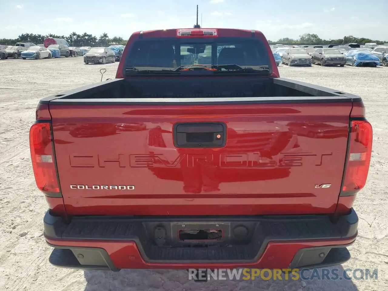 6 Photograph of a damaged car 1GCGSCEN3M1147668 CHEVROLET COLORADO 2021