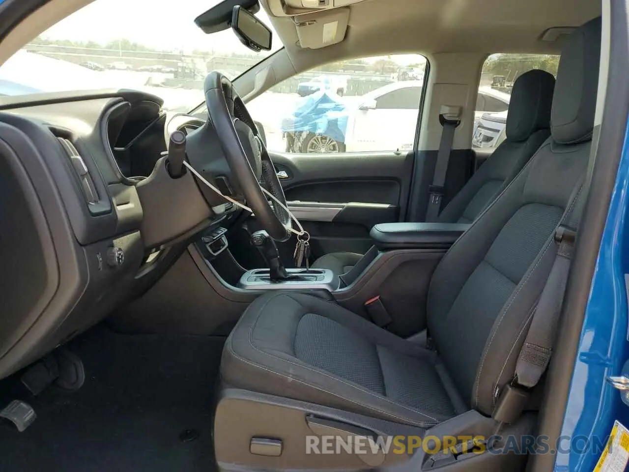 7 Photograph of a damaged car 1GCGSCEN3M1297005 CHEVROLET COLORADO 2021