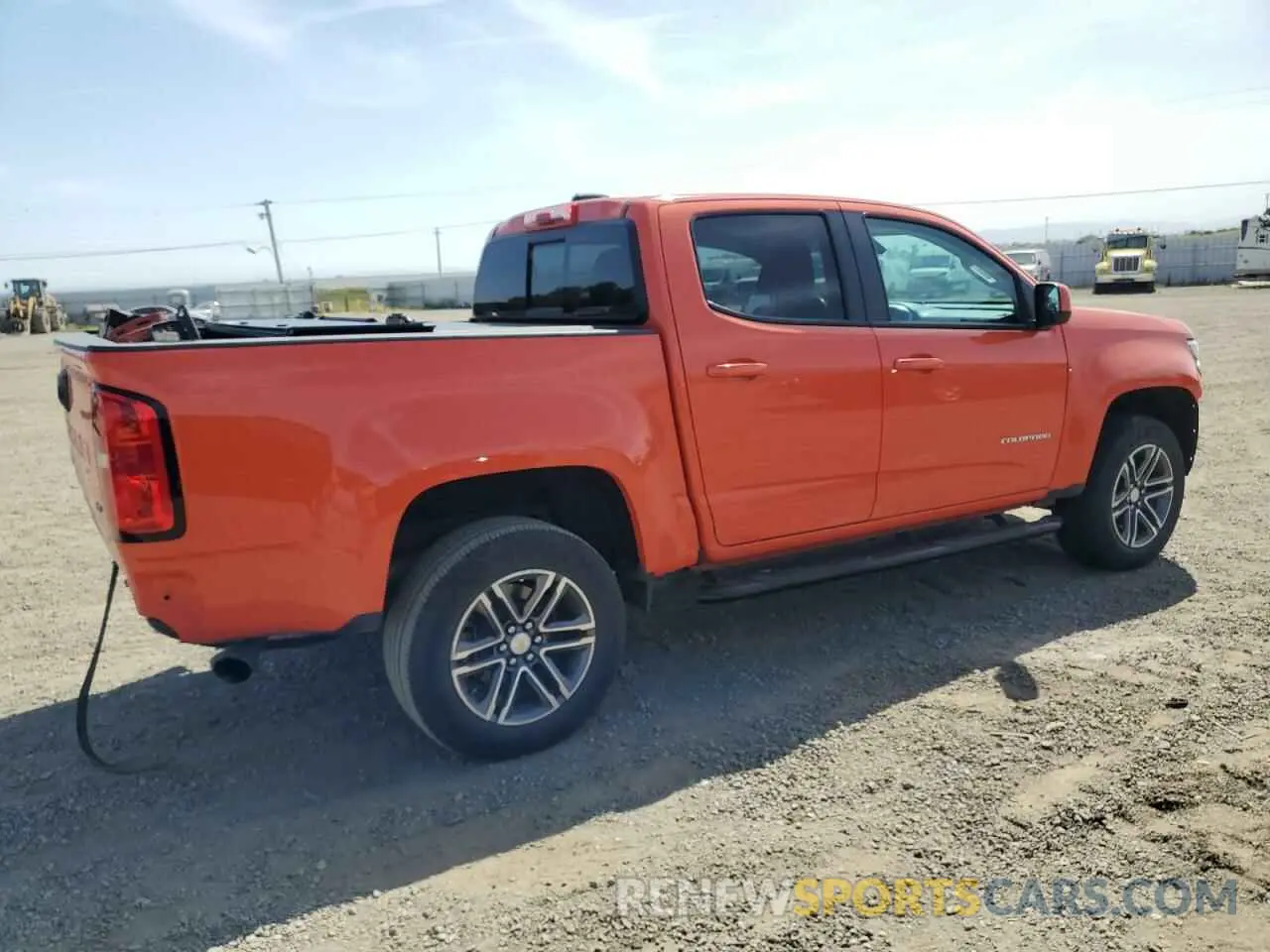 3 Photograph of a damaged car 1GCGSCEN4M1144925 CHEVROLET COLORADO 2021