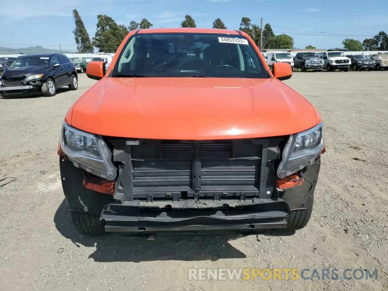 5 Photograph of a damaged car 1GCGSCEN4M1144925 CHEVROLET COLORADO 2021