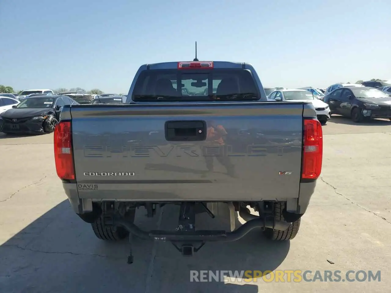 6 Photograph of a damaged car 1GCGSCEN4M1259928 CHEVROLET COLORADO 2021