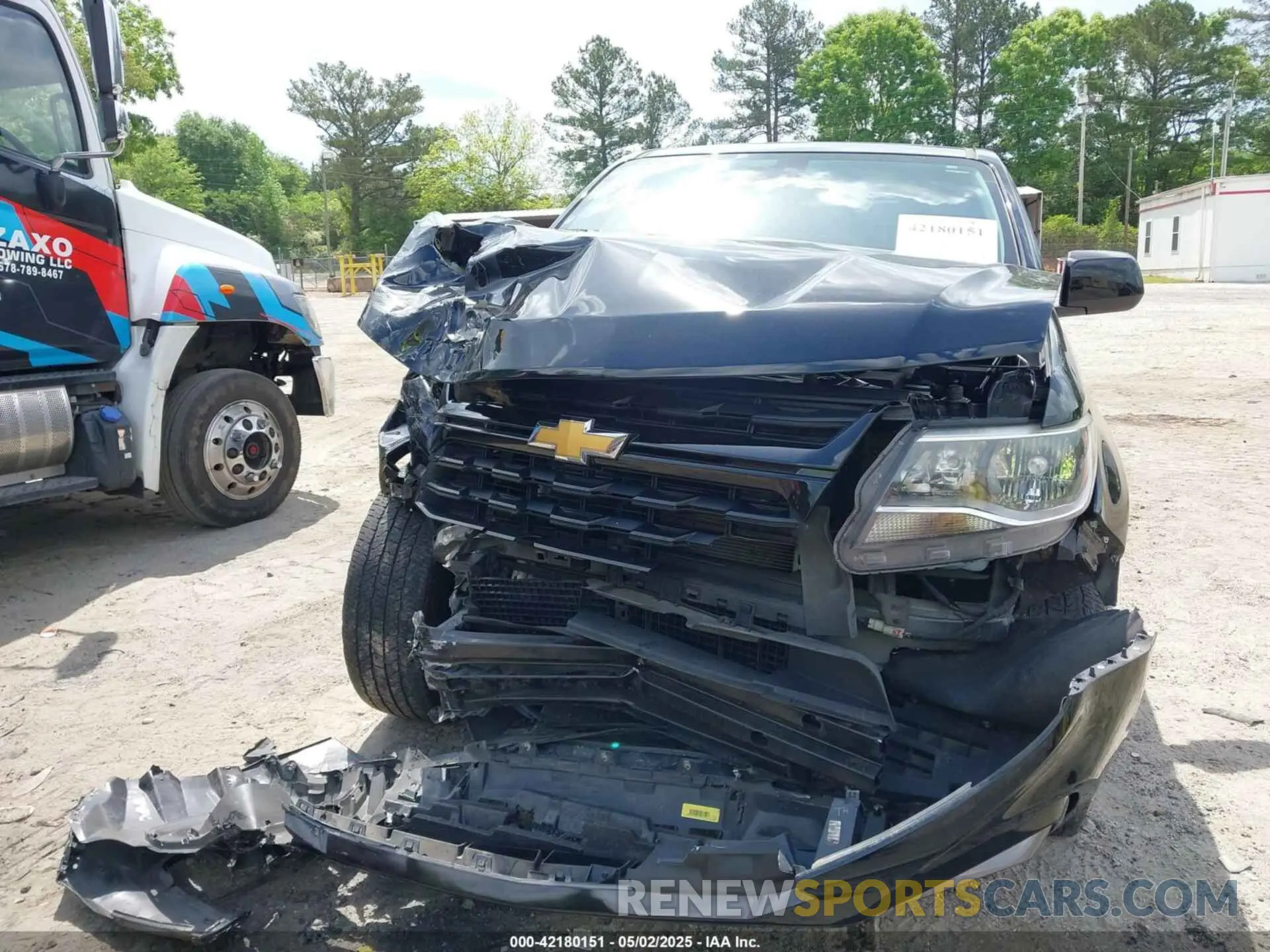 6 Photograph of a damaged car 1GCGSCEN5M1181045 CHEVROLET COLORADO 2021