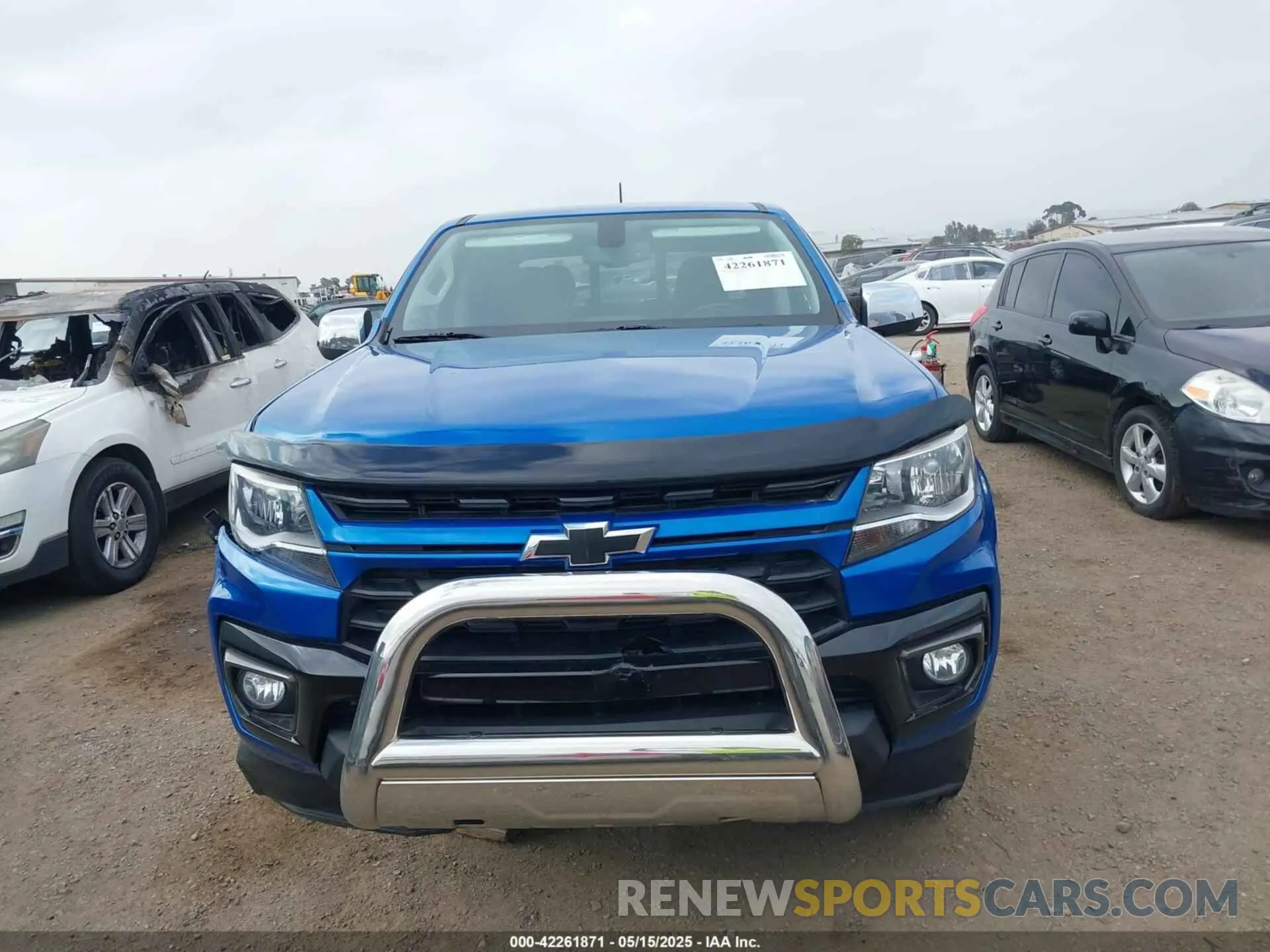 13 Photograph of a damaged car 1GCGSCEN6M1122960 CHEVROLET COLORADO 2021