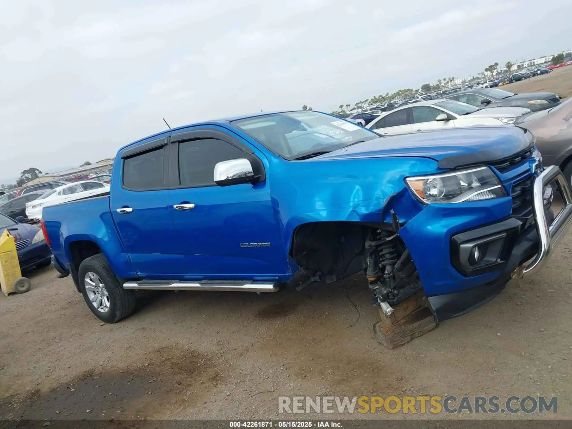 14 Photograph of a damaged car 1GCGSCEN6M1122960 CHEVROLET COLORADO 2021