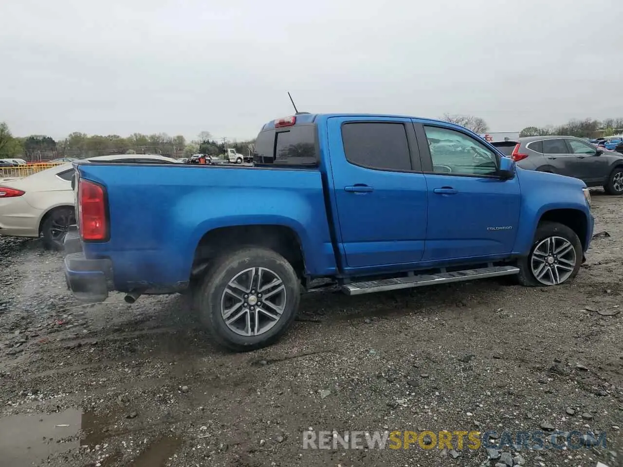 3 Photograph of a damaged car 1GCGSCEN9M1200406 CHEVROLET COLORADO 2021