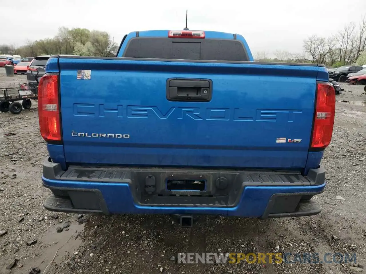 6 Photograph of a damaged car 1GCGSCEN9M1200406 CHEVROLET COLORADO 2021