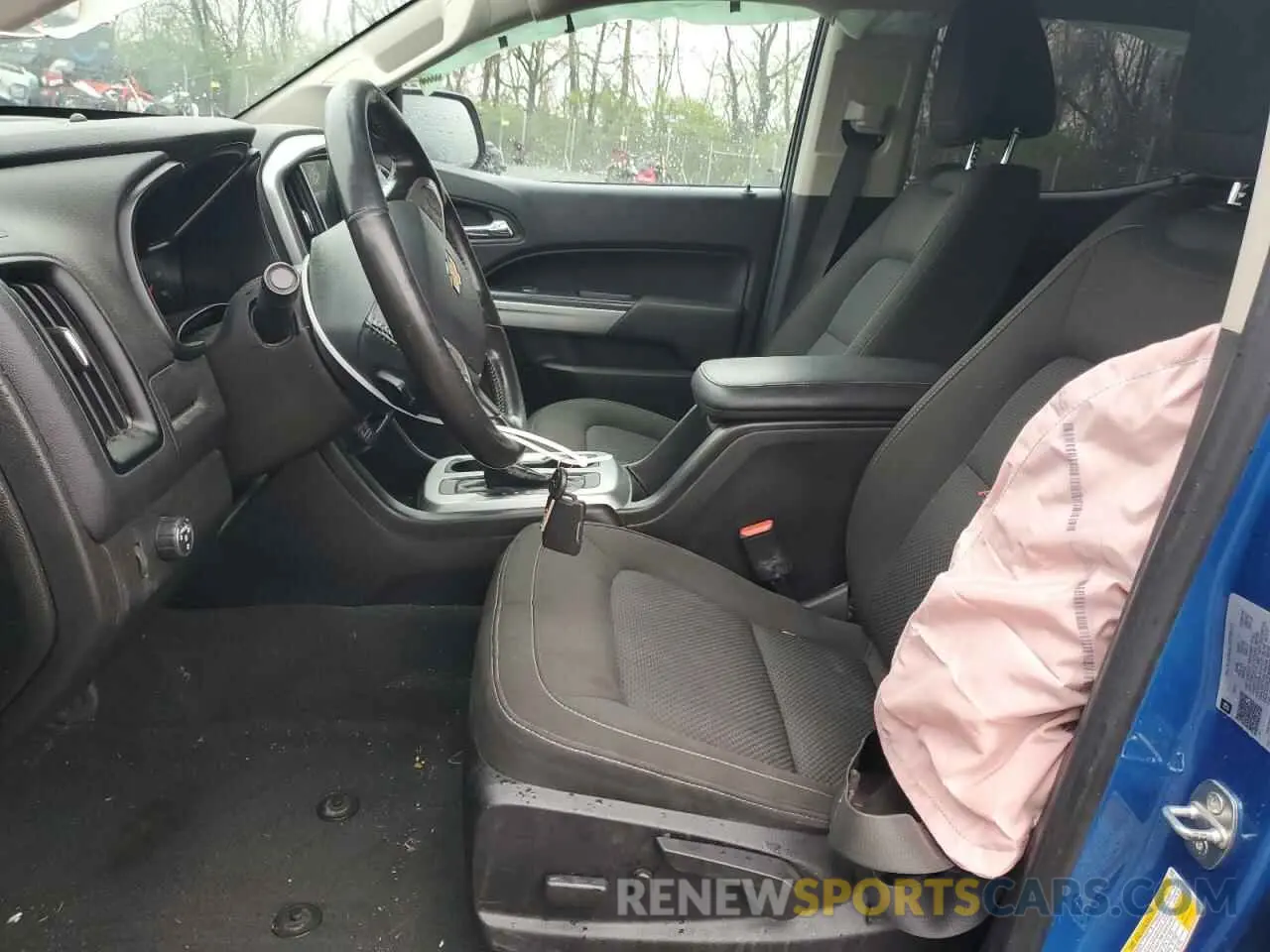 7 Photograph of a damaged car 1GCGSCEN9M1200406 CHEVROLET COLORADO 2021