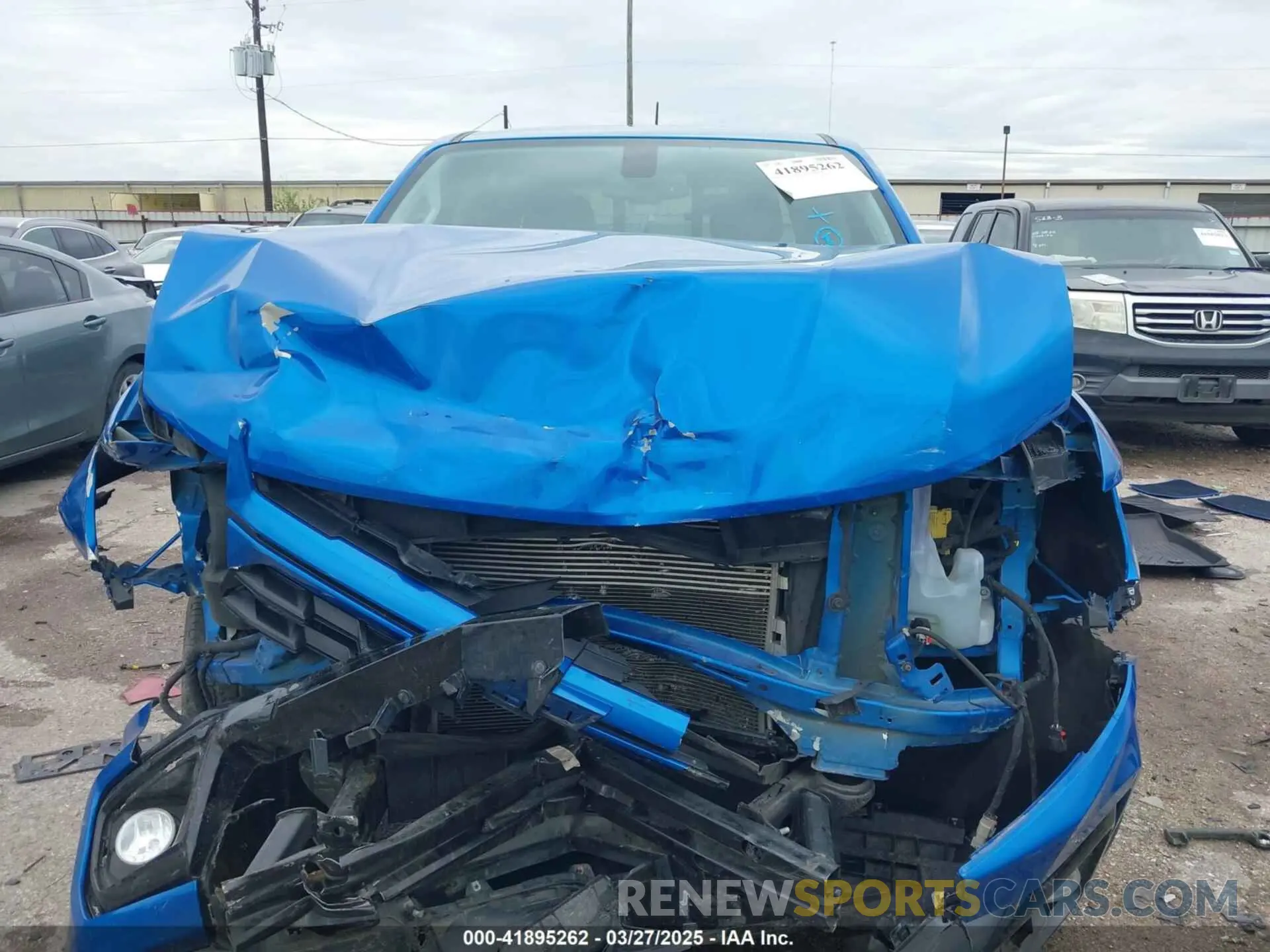 12 Photograph of a damaged car 1GCGSCEN9M1226777 CHEVROLET COLORADO 2021
