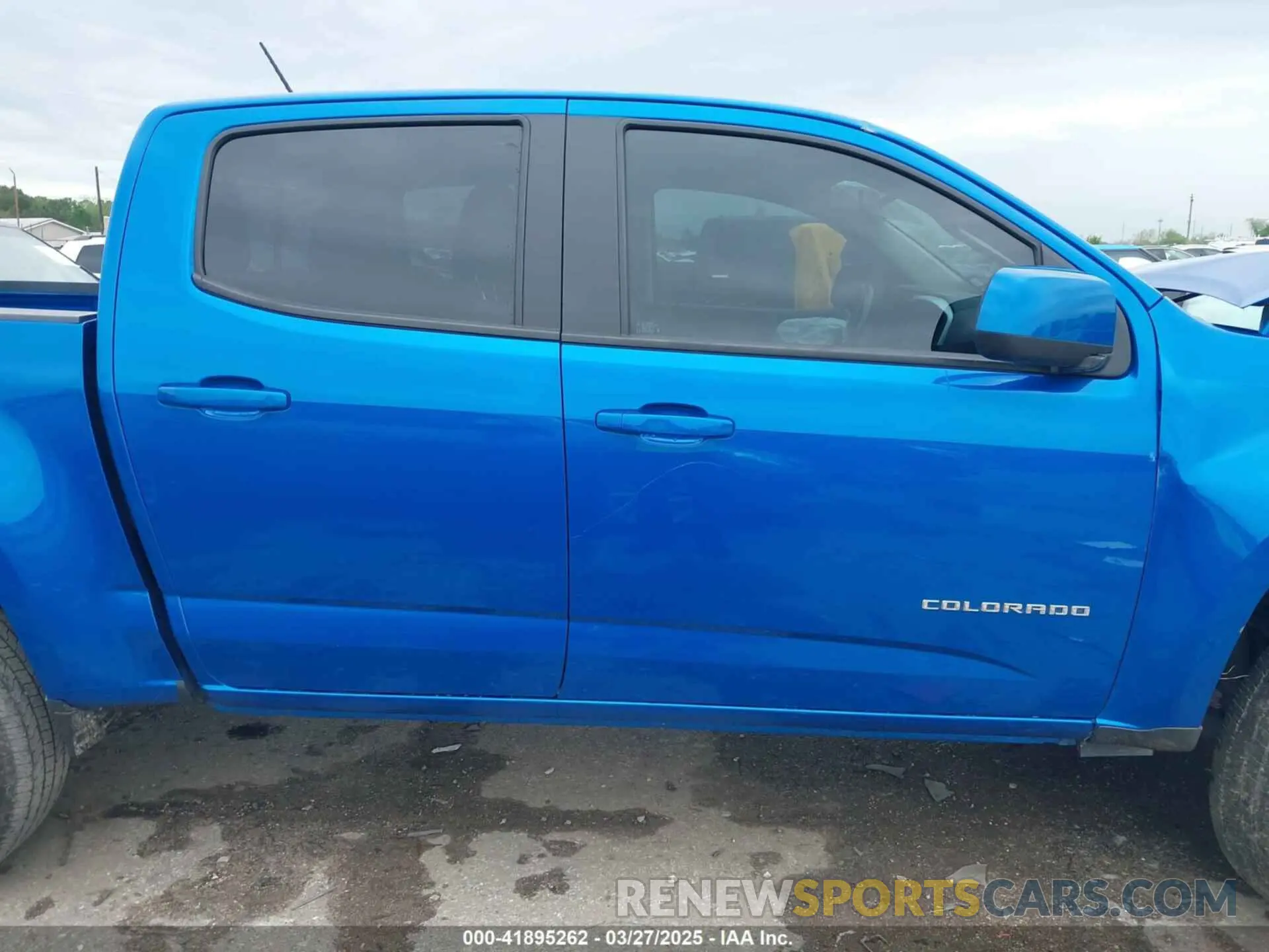 13 Photograph of a damaged car 1GCGSCEN9M1226777 CHEVROLET COLORADO 2021
