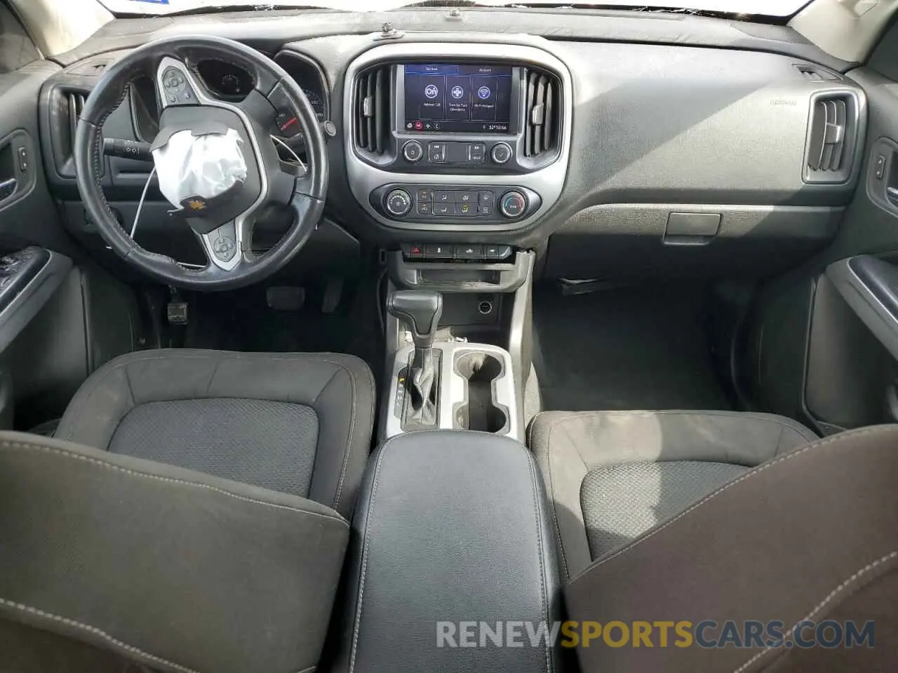8 Photograph of a damaged car 1GCGSCEN9M1291306 CHEVROLET COLORADO 2021
