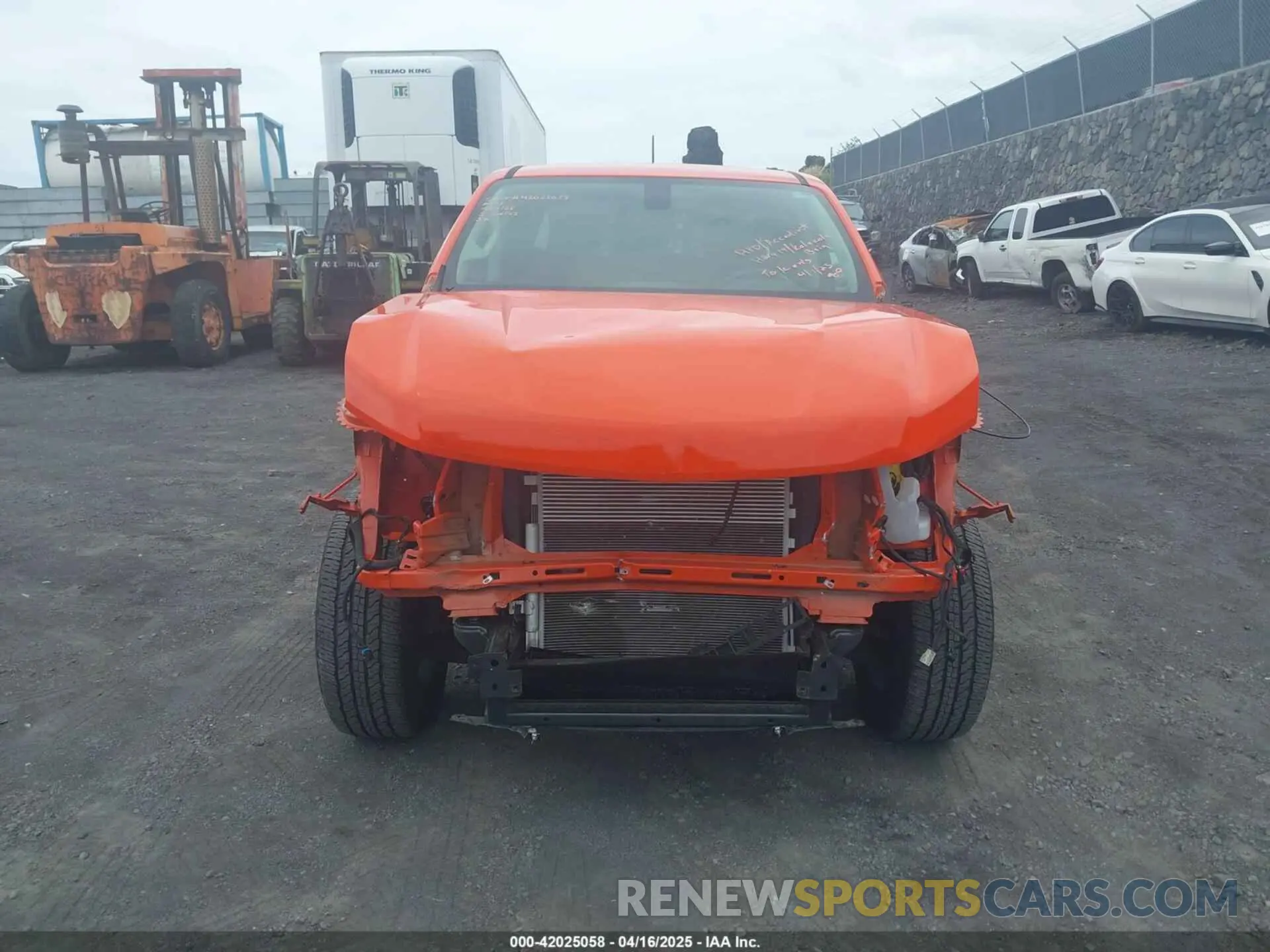 13 Photograph of a damaged car 1GCGSCENXM1297969 CHEVROLET COLORADO 2021