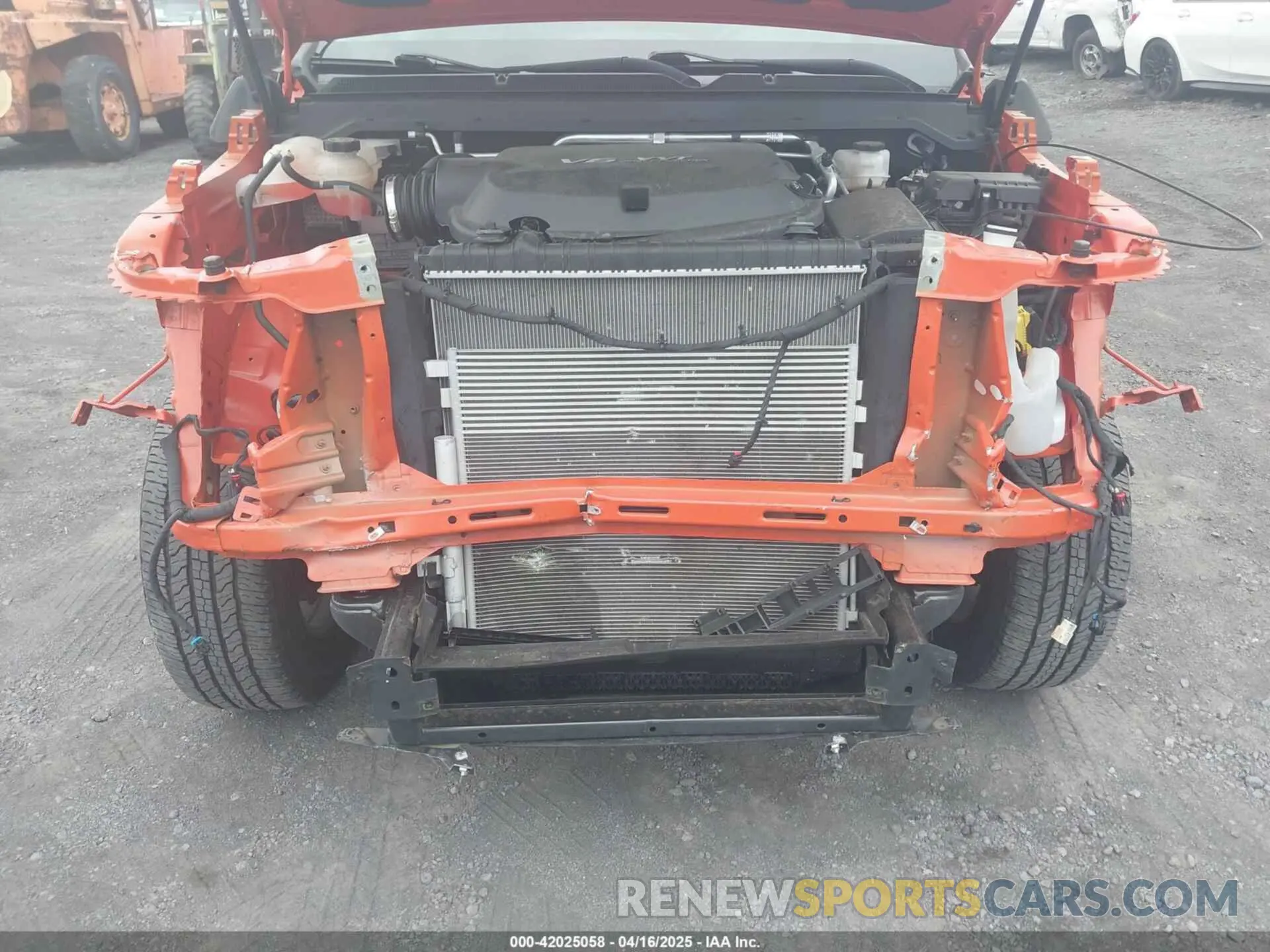6 Photograph of a damaged car 1GCGSCENXM1297969 CHEVROLET COLORADO 2021