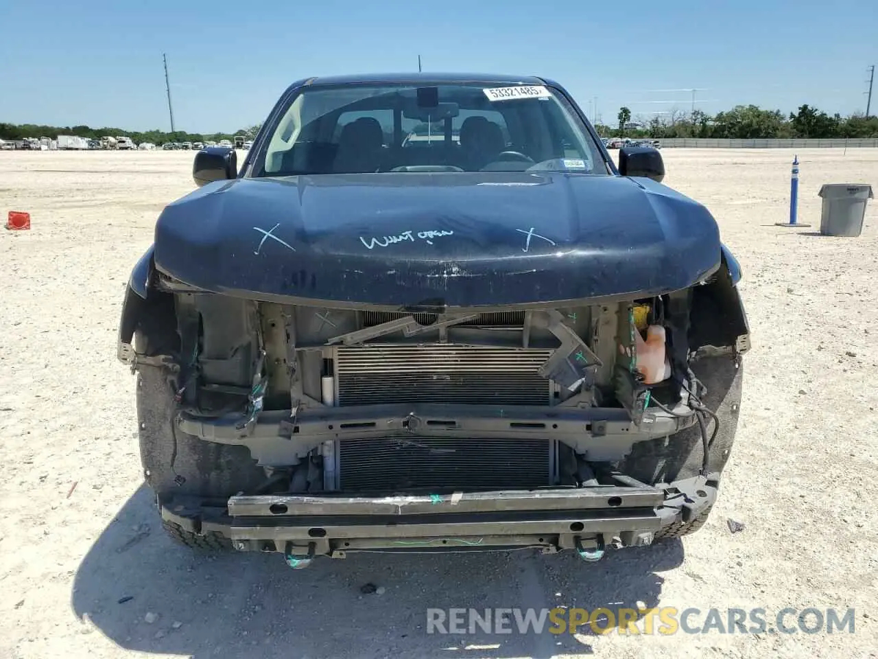 5 Photograph of a damaged car 1GCGSDEN1M1227685 CHEVROLET COLORADO 2021