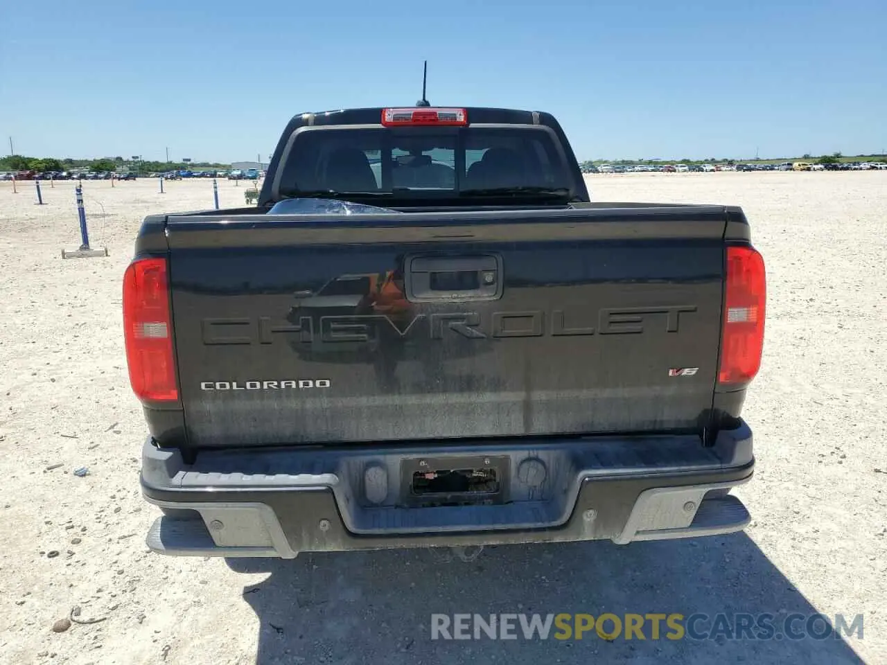 6 Photograph of a damaged car 1GCGSDEN1M1227685 CHEVROLET COLORADO 2021