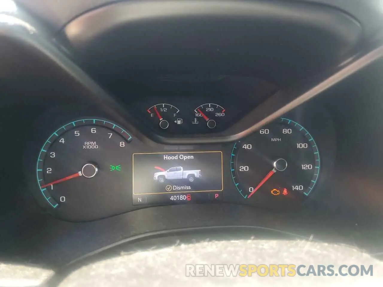 9 Photograph of a damaged car 1GCGSDEN1M1227685 CHEVROLET COLORADO 2021
