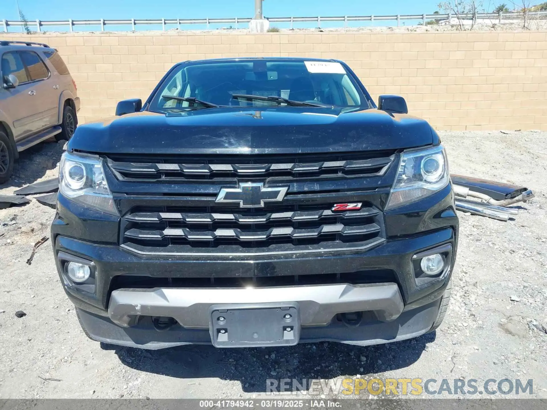 13 Photograph of a damaged car 1GCGSDEN2M1132018 CHEVROLET COLORADO 2021