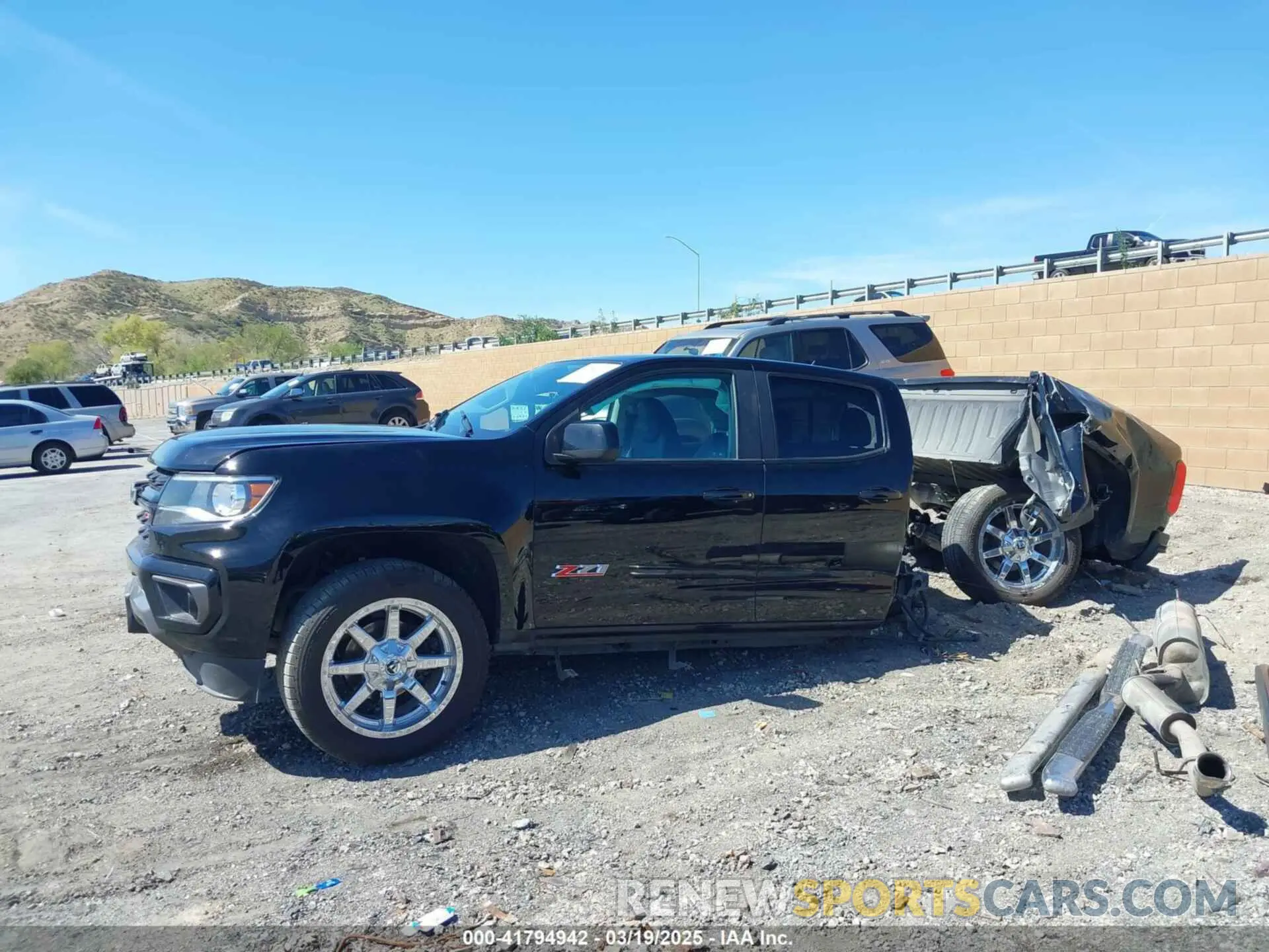 15 Photograph of a damaged car 1GCGSDEN2M1132018 CHEVROLET COLORADO 2021