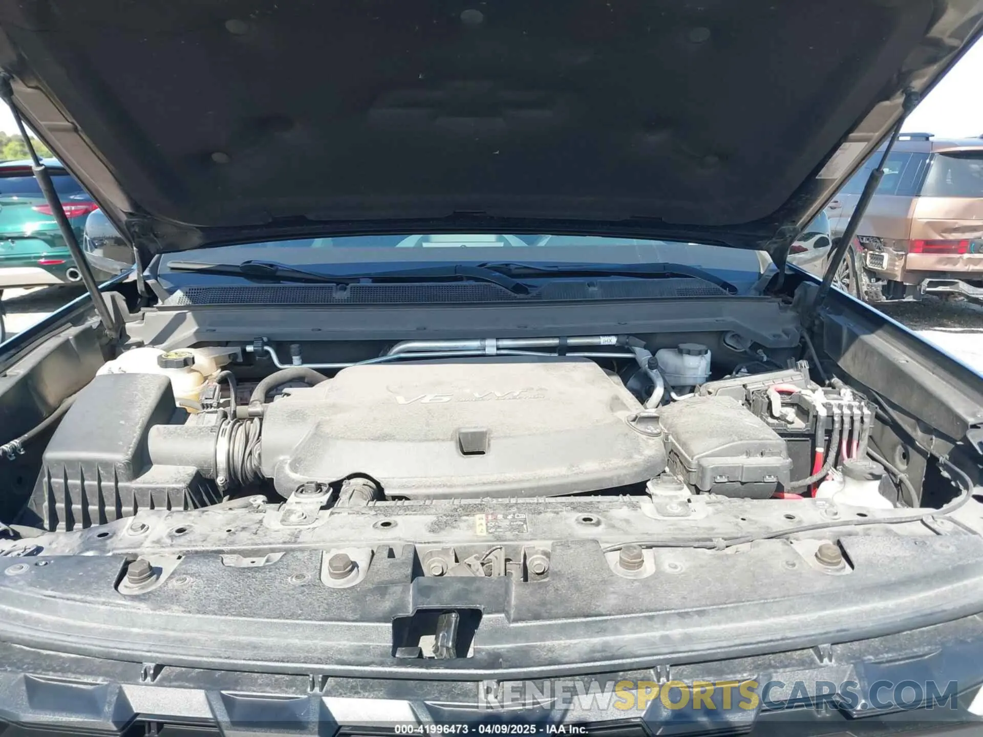 10 Photograph of a damaged car 1GCGSDEN3M1132058 CHEVROLET COLORADO 2021