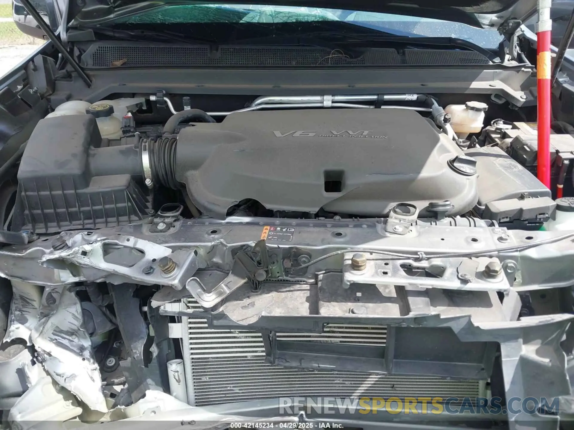 10 Photograph of a damaged car 1GCGSDEN9M1285771 CHEVROLET COLORADO 2021