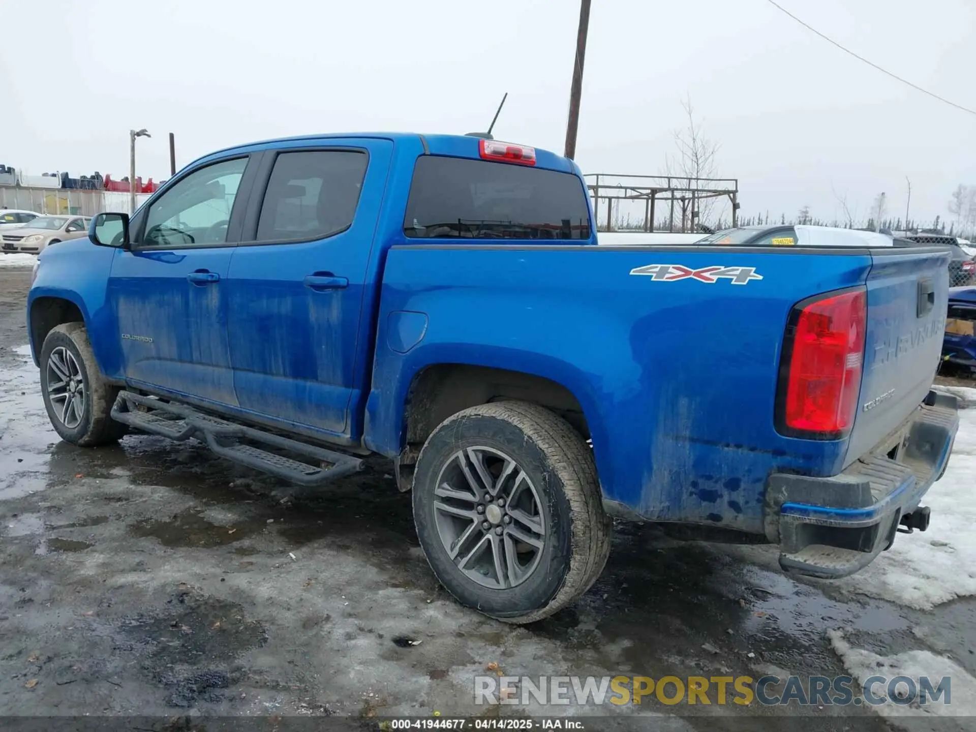 14 Photograph of a damaged car 1GCGTBEN0M1165911 CHEVROLET COLORADO 2021